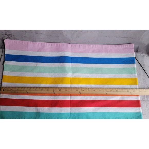 DISNEY Table Runner Rainbow Multicolor Spring Mickey Mouse Silhouette 48 In Long - Picture 5 of 6